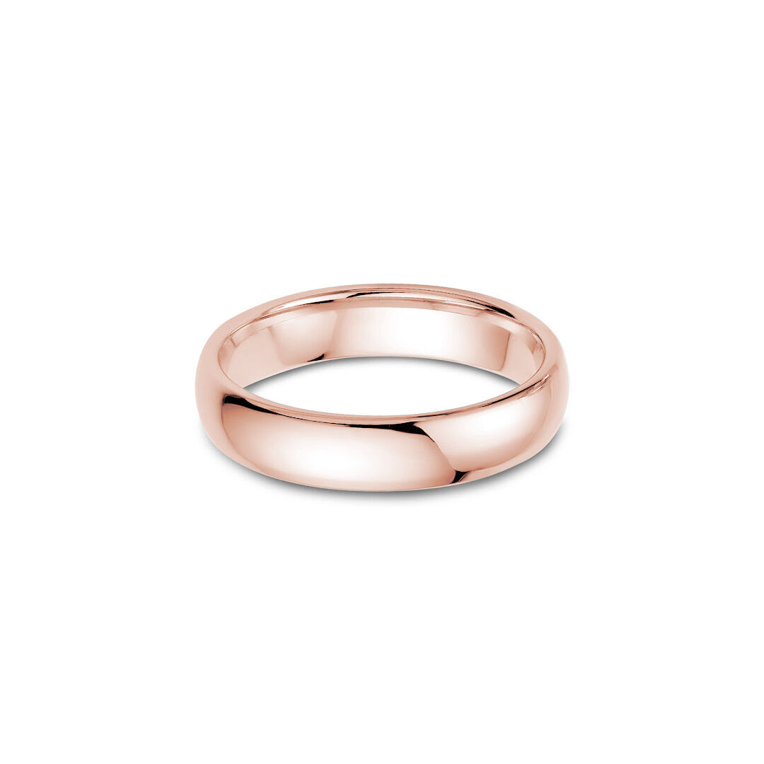 Wedding Band in White Gold or Platinum Birks